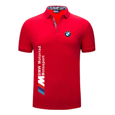 2022 Polo BMW Motorrad Motorsport Homme Coton Col Boutonné Manche Courte